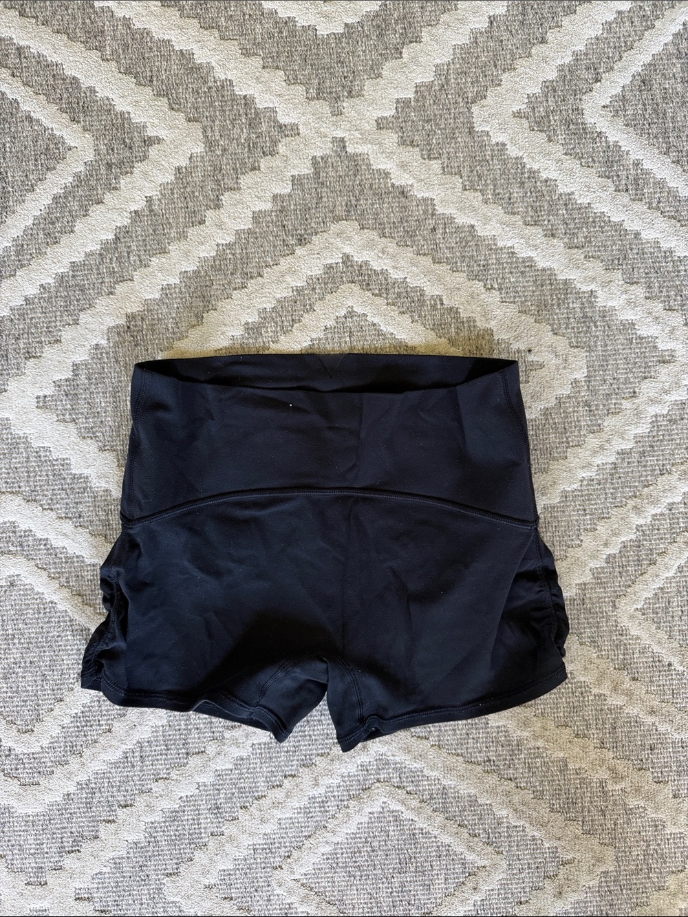 Ivivva High-Waist Black Performance Shorts